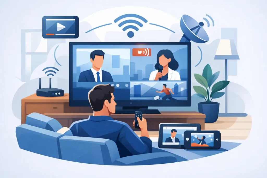 How to Stream Live Television at Home