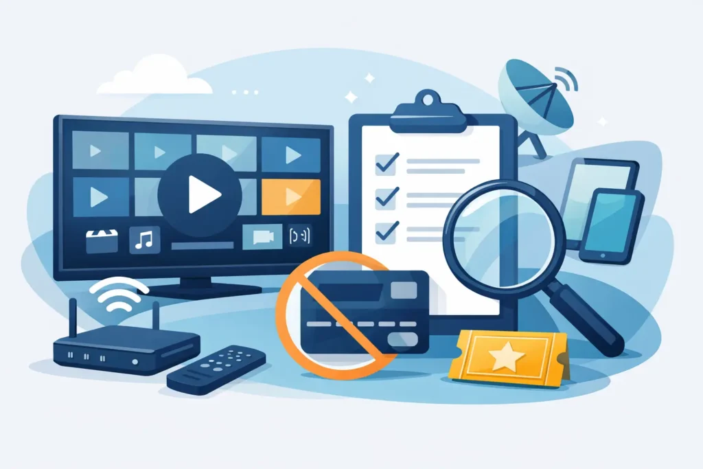 IPTV Free Trial No Credit Card: What to Check